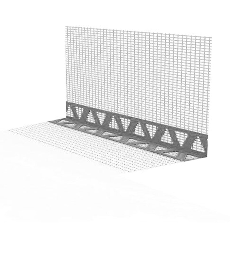 Esquinero de PVC con malla